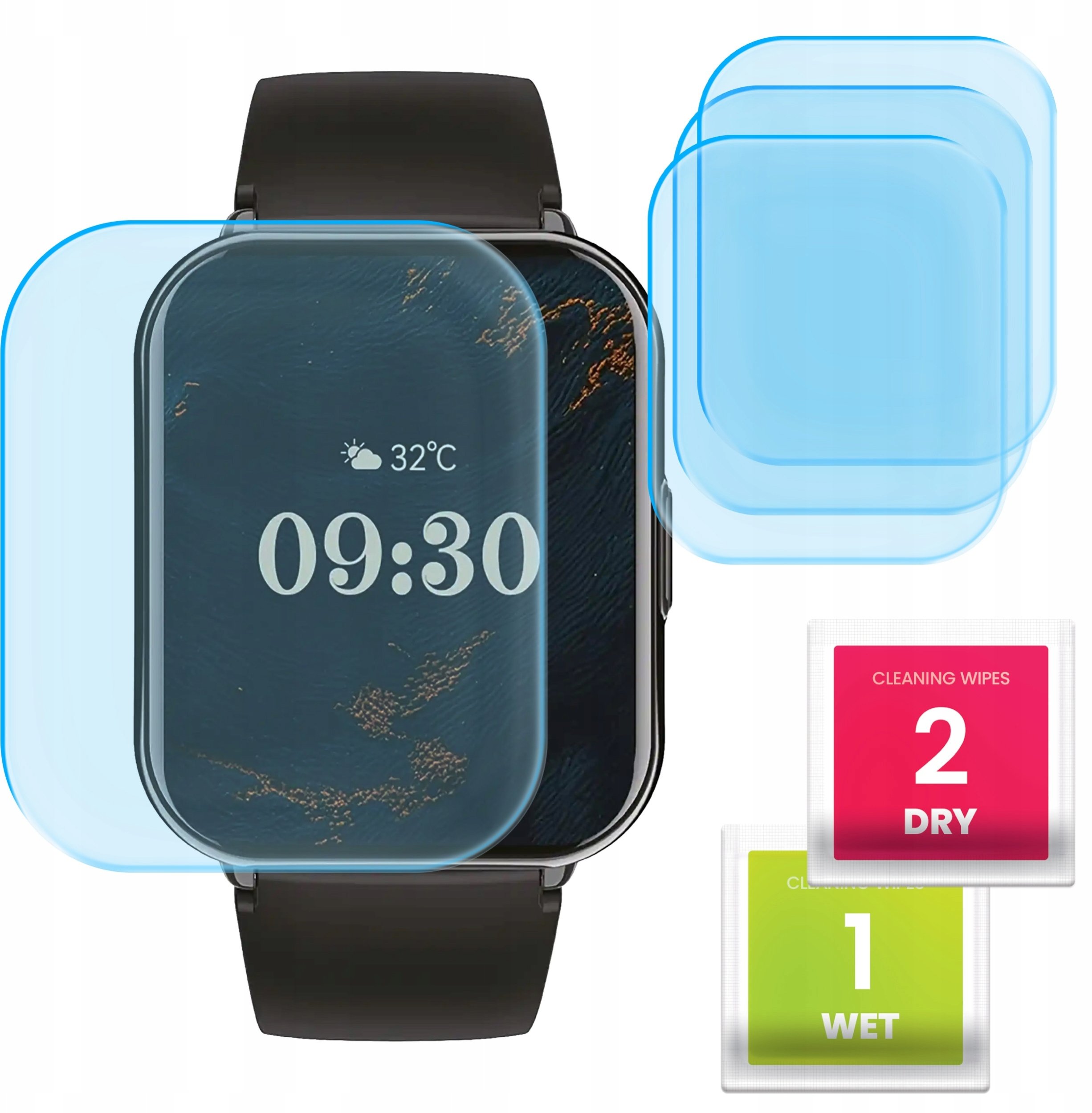 Hello Case 3-PAK Szkło Hybrydowe do TITMO E-100