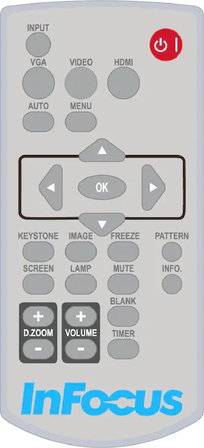 InFocus InFocus Navigator 6 Remote Control