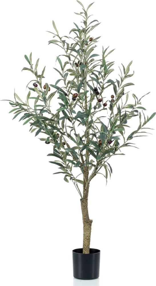 Emerald Emerald Sztuczne drzewko oliwne, 115 cm, w plastikowej doniczce