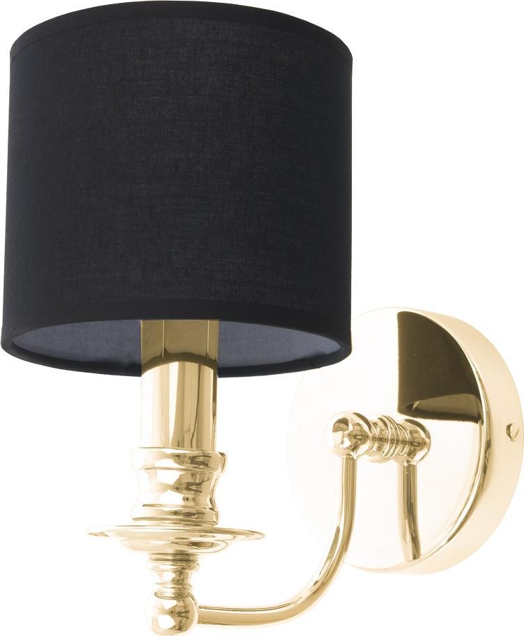 Kinkiet Cosmo Light Kinkiet Abu Dhabi Golden/Black 1L 14x25cm Cosmo Light