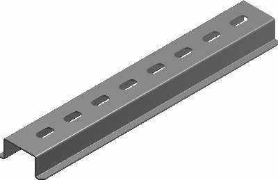 Baks TH35 SZP35H15/2 SZYNA NOŚNA EURO PERFOROWANA 2M 1,0 MM - 613220