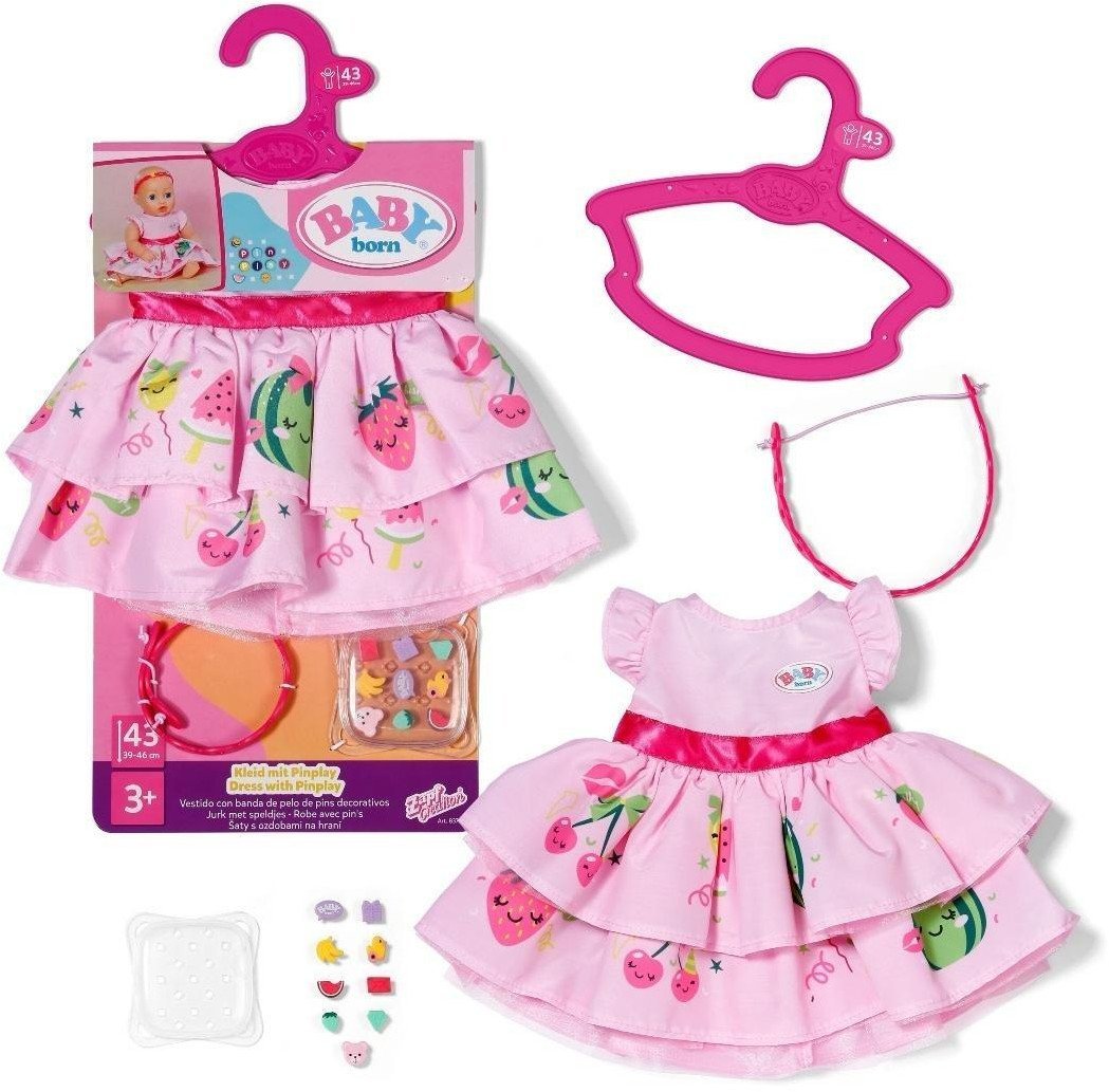 BABY born Dress with Pinplay 43cm