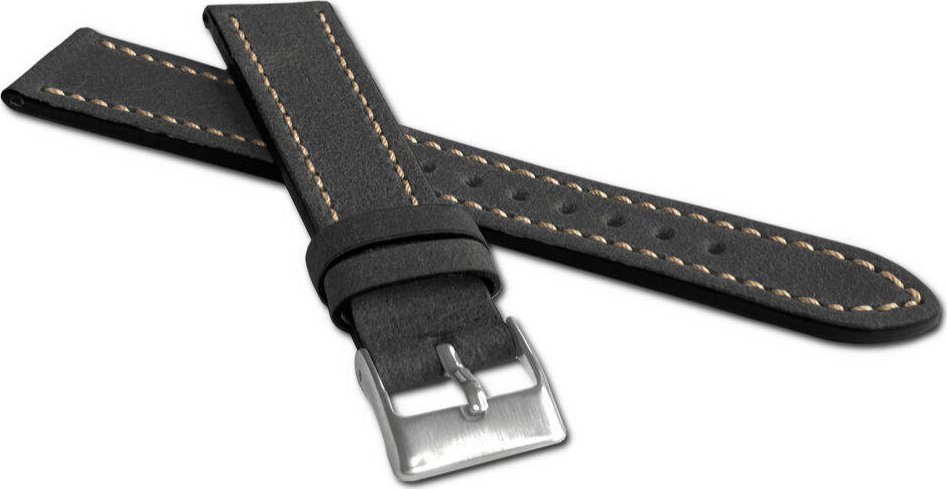 Lavvu Skórzany pasek do zegarka 20 mm Lavvu LSWUB20 skóra licowa