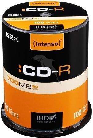 Intenso CD-R 700 MB 52x 100 sztuk (1001126)