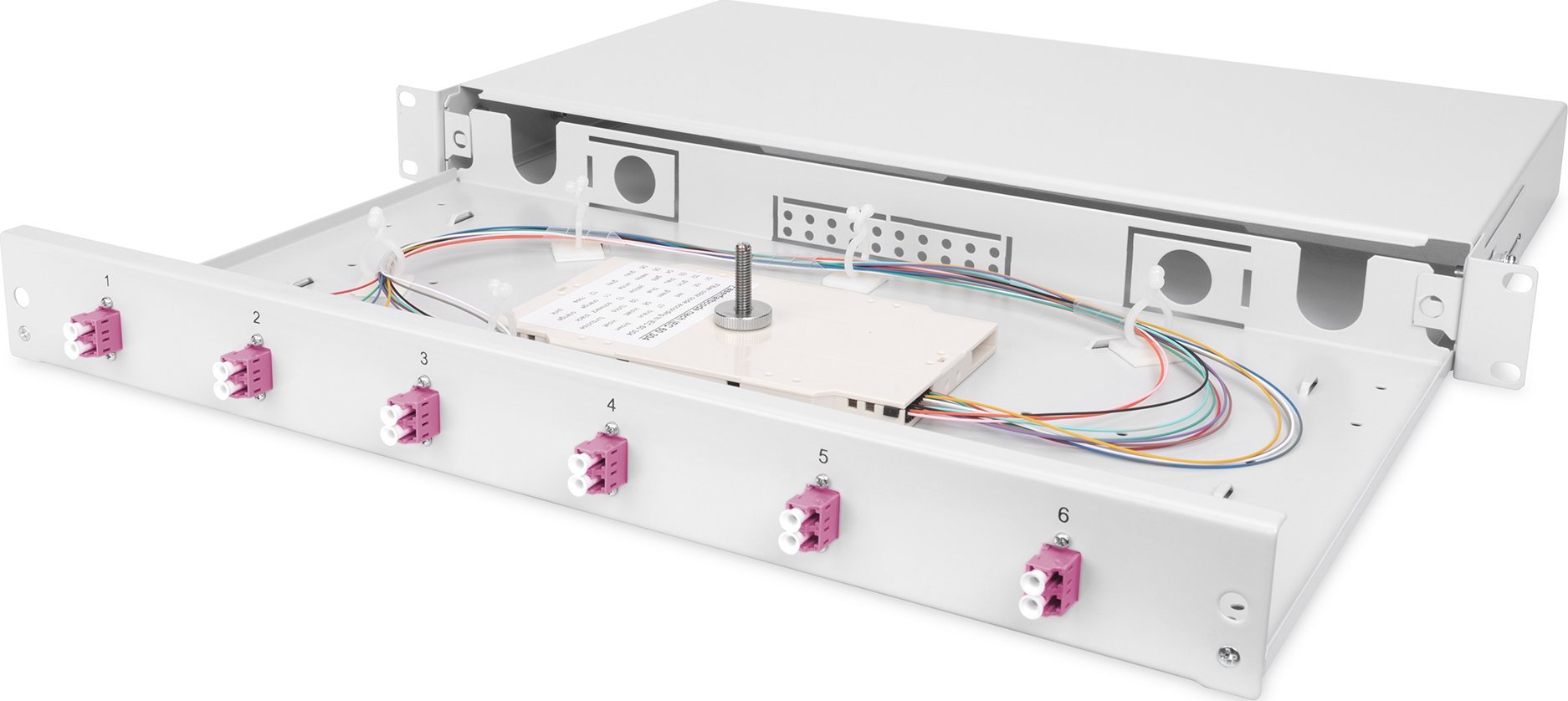 Digitus LWLSpleißbox,bestückt,LC,OM4 - DN-96330-4