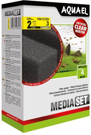 Aquael Aquael Wkład gąbkowy Fan 3 Plus