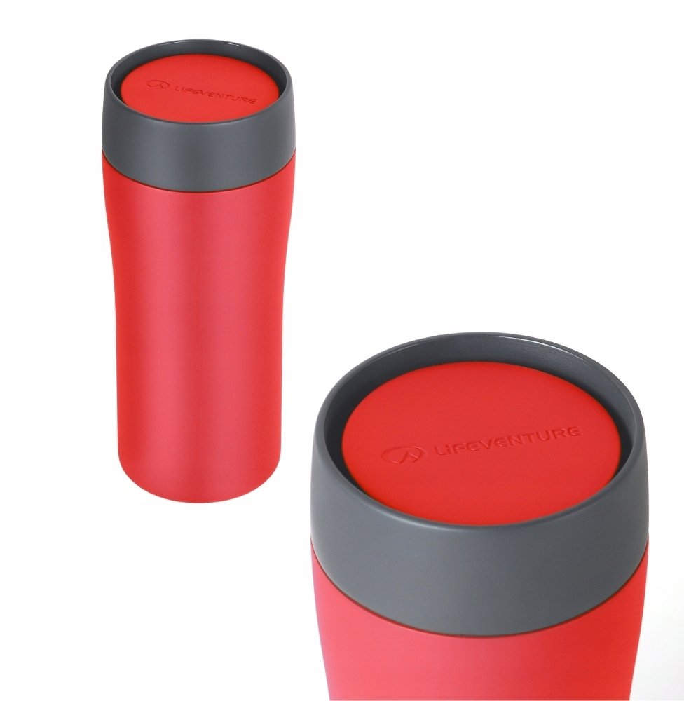 Lifeventure Termosas One Touch Thermal Mug - Czerwony