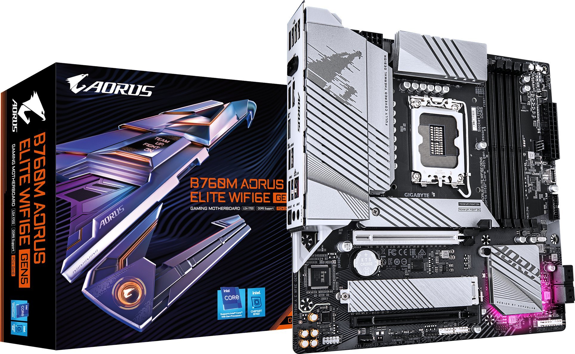 Płyta główna Gigabyte B760M AORUS ELITE WIFI6E GEN5