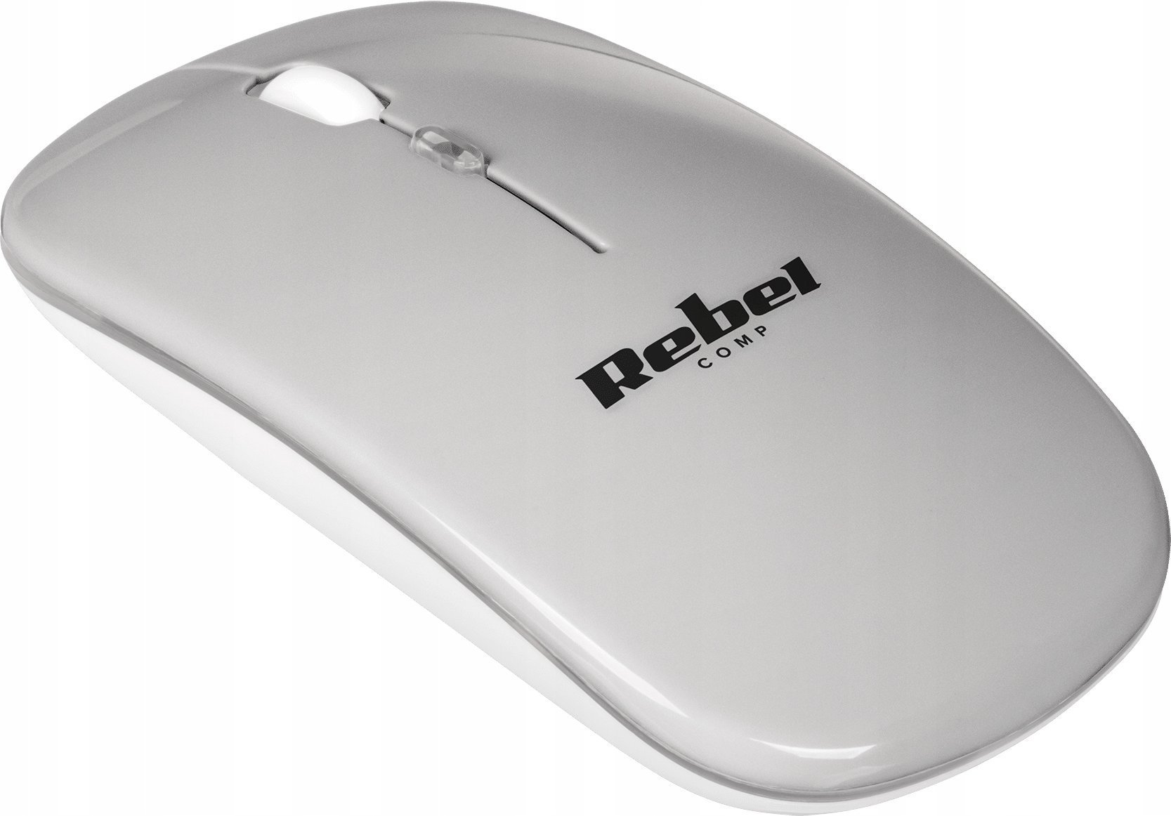Mysz Rebel Bezprzewodowa mysz Rebel WM210 Srebrna