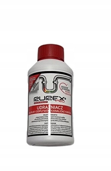 RUREX PRO 0,5L Udrażniacz do rur i odpływów kanalizacyjnych