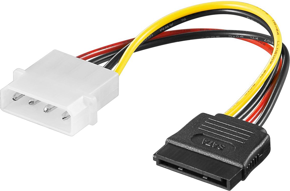 Molex - SATA, 0.17m, Wielokolorowy (93634)