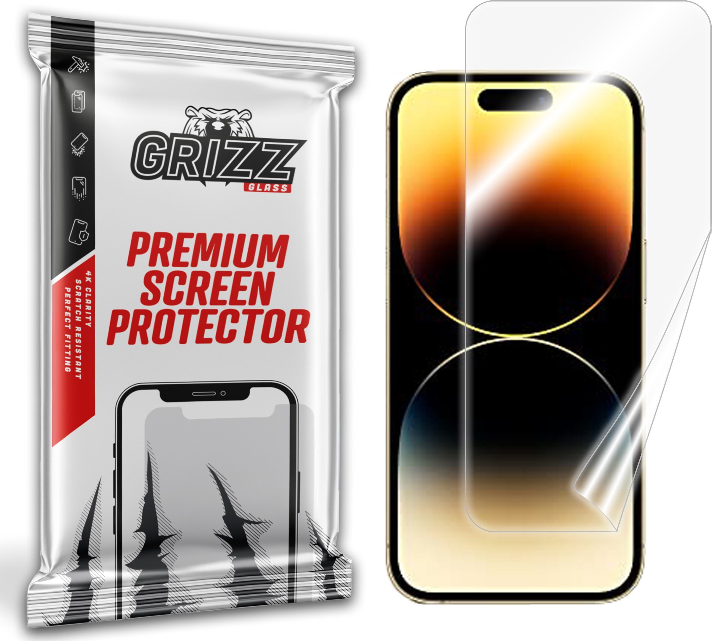 GrizzGlass Folia ceramiczna Grizz CeramicFilm Apple iPhone 14 Pro Max