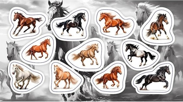 Naklejki Konie 2.0