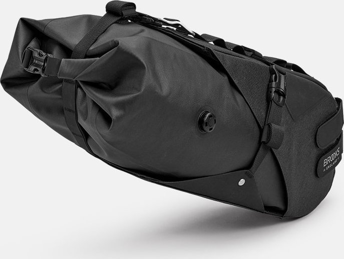 Brooks Torba podsiodłowa BROOKS SCAPE SEAT BAG, Black, Pojemność 8L, Mocowanie na paskach, Wodoodporność IPX4 (NEW)