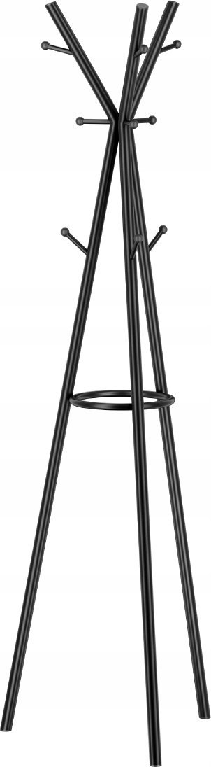 Stojak Na Ubrania Stalowy Wieszak Stojący Mark Adler Host 3.0 Black