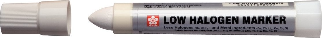 Sakura Marker Solid Low Halogen biały, Sakura