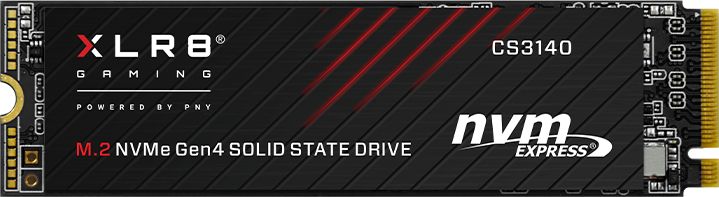 Dysk SSD PNY XLR8 CS3140 4TB M.2 2280 PCI-E x4 Gen4 NVMe (M280CS3140-4TB-RB)