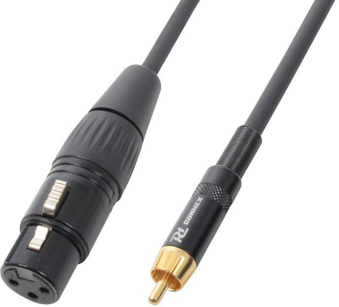 Kabel XLR (f) - RCA (m) 3m one size