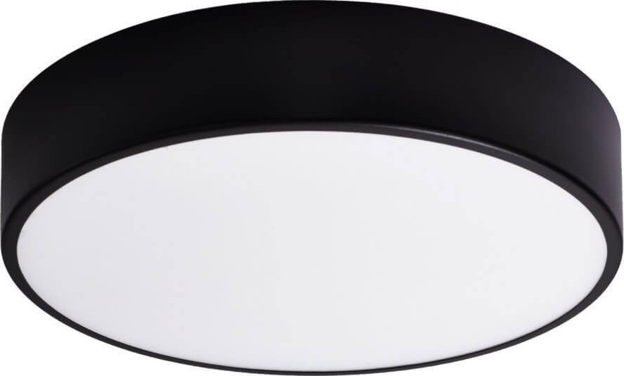 Lampa sufitowa TEAM Przysufitowa lampa czarna 137623619785 plafon do sypialni