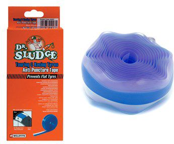 Weldtite Taśma antyprzebiciowa DR SLUDGE ANTI PUNCTURE TAPE SZOSA 28" 22mm niebieska (WLD-4007)