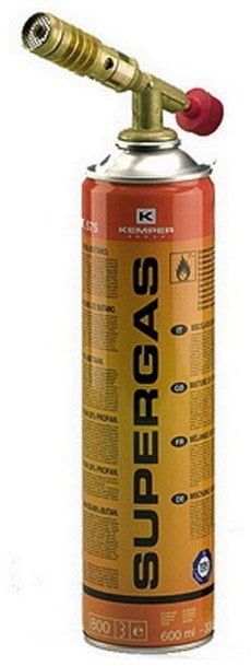 TORCH WITH GAS BOTTLE 1047