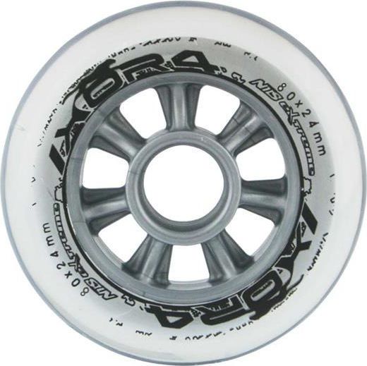 Nils Extreme Kółka PU 80x24 82A półprzezroczyste (16-30-017)