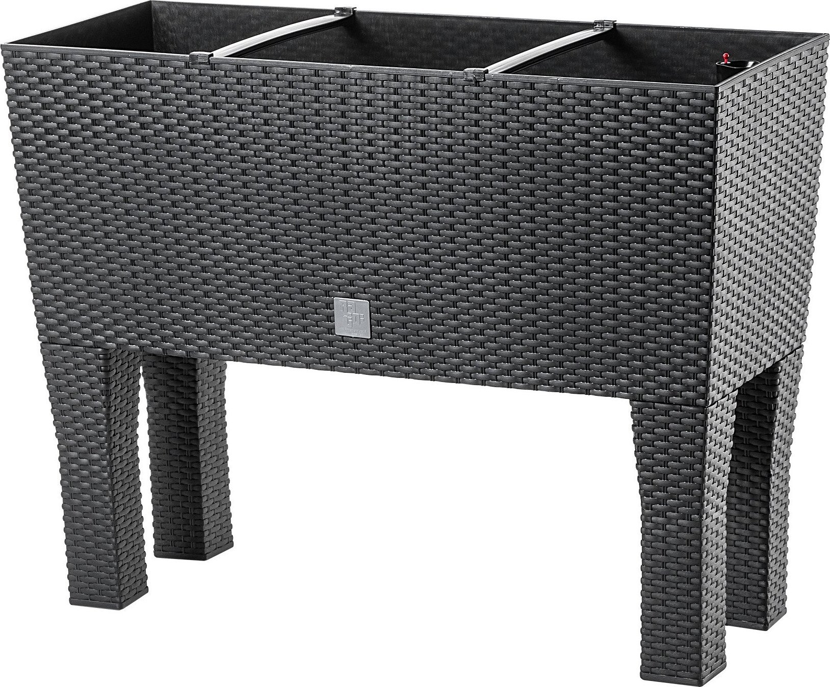 Kadax KADAX Doniczka Na Nóżkach 60cm Wkład Antracyt