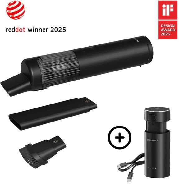 Zwilling XTEND Cordless vacuum c leaner, Starter Set with Battery
