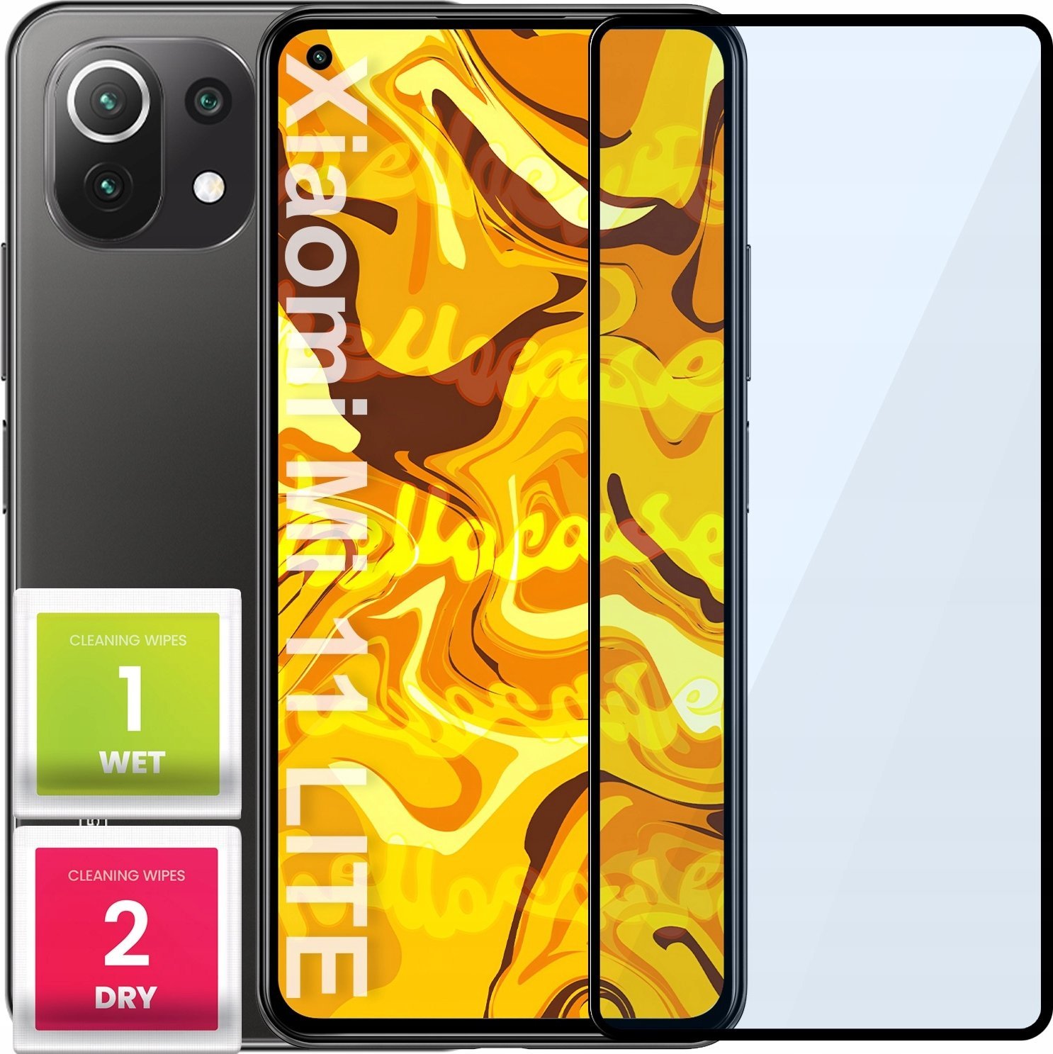 Hello Case SZKŁO HARTOWANE DO Xiaomi Mi 11 Lite 4G / 5G / 5G NE / 12 Lite | 5D 9H