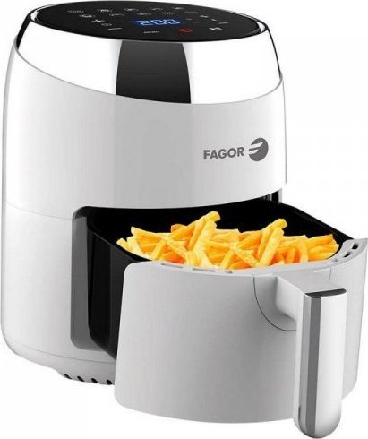 Frytkownica beztłuszczowa Fagor Frytkownica Bezolejowa FAGOR Naturfry Biały 1400 W 3,5L