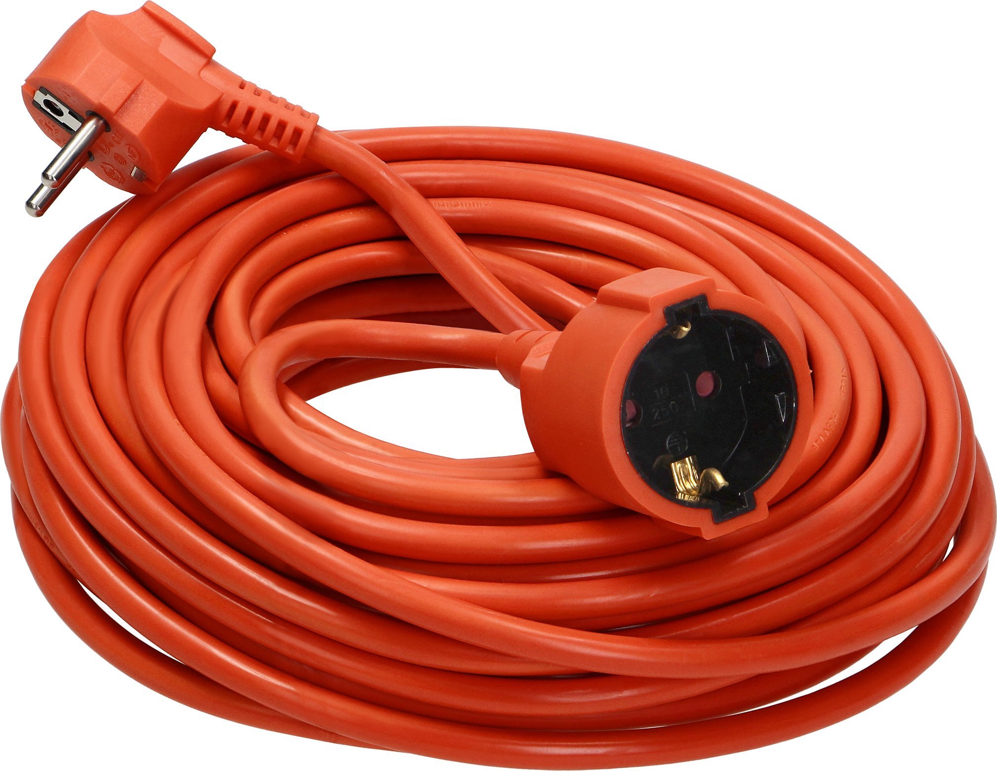 Orno Przedłużacz ogrodowy jednogniazdowy Schuko, PVC 3x1,5mm?, długość 40m