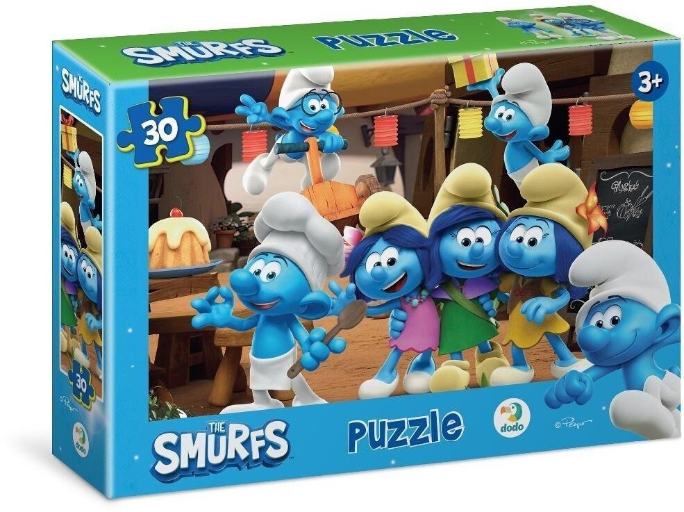 Puzzle 30 Smerfne przyjęcie