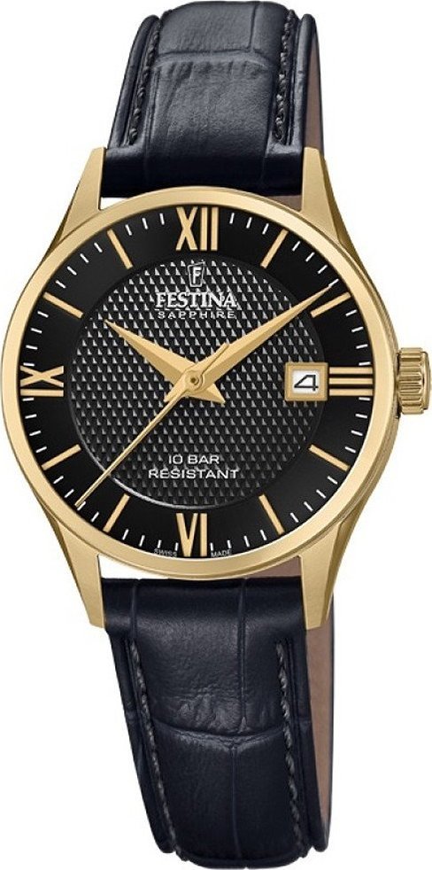 Zegarek Festina Zegarek damski Festina F20011-4 czarny