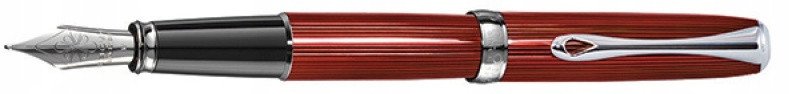 Pióro wieczne DIPLOMAT Excellence A2 Skyline, F, czerwone