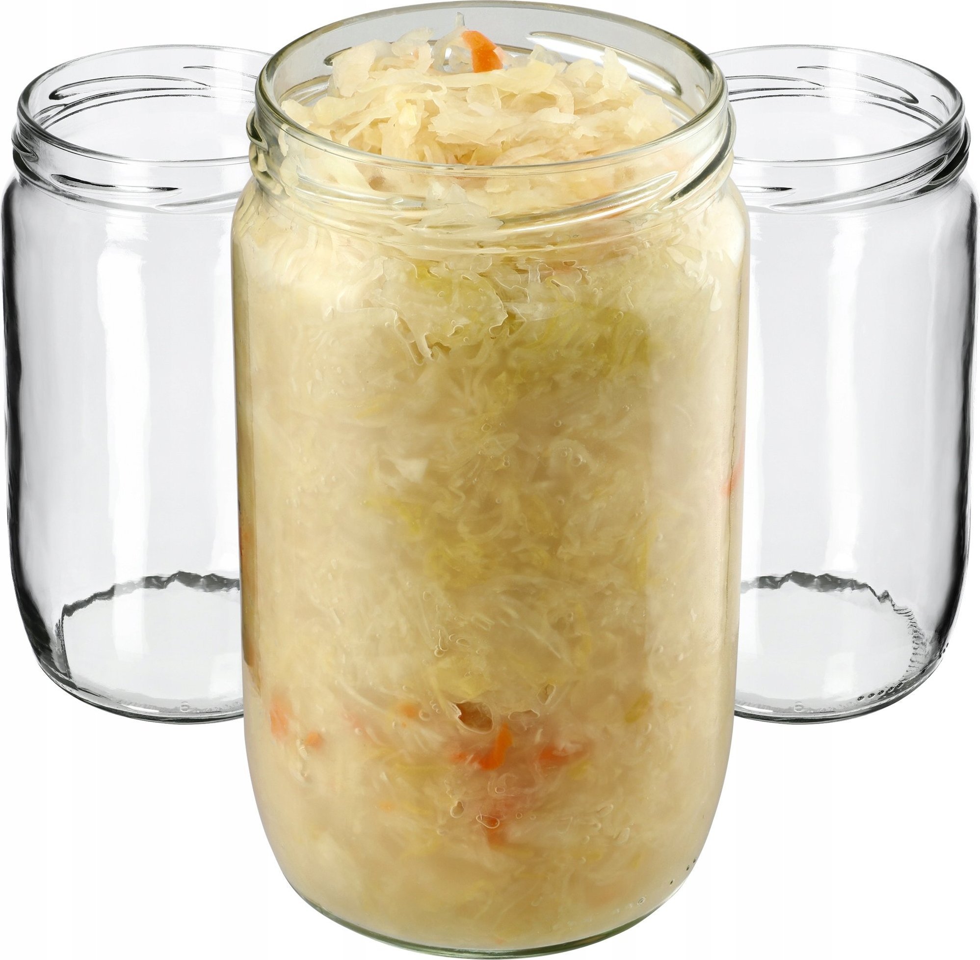 Kadax 64x Słoik Szklany 720ml Na Przetwory Zakrętki fi82