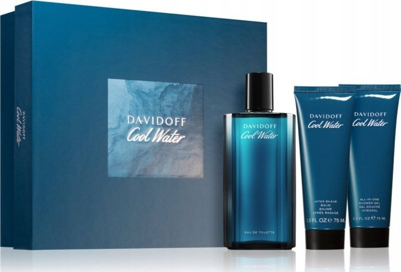 Davidoff DAVIDOFF SET (COOL WATER (M) EDT/S 125ML + SHOWER GEL 75ML + A/S BALM 75ML)