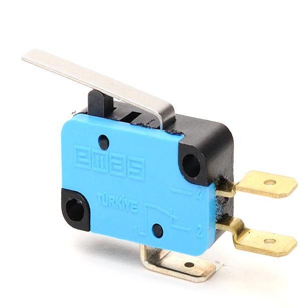 Promet Mikroprzełącznik zestyk przełączny 1NO+1NC dźwignia średnia - T0-MK1KIM2