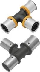 KAN-therm trójnik z pierścieniem zaprasowanym 16x16x16 PPSU Press (1009257007)