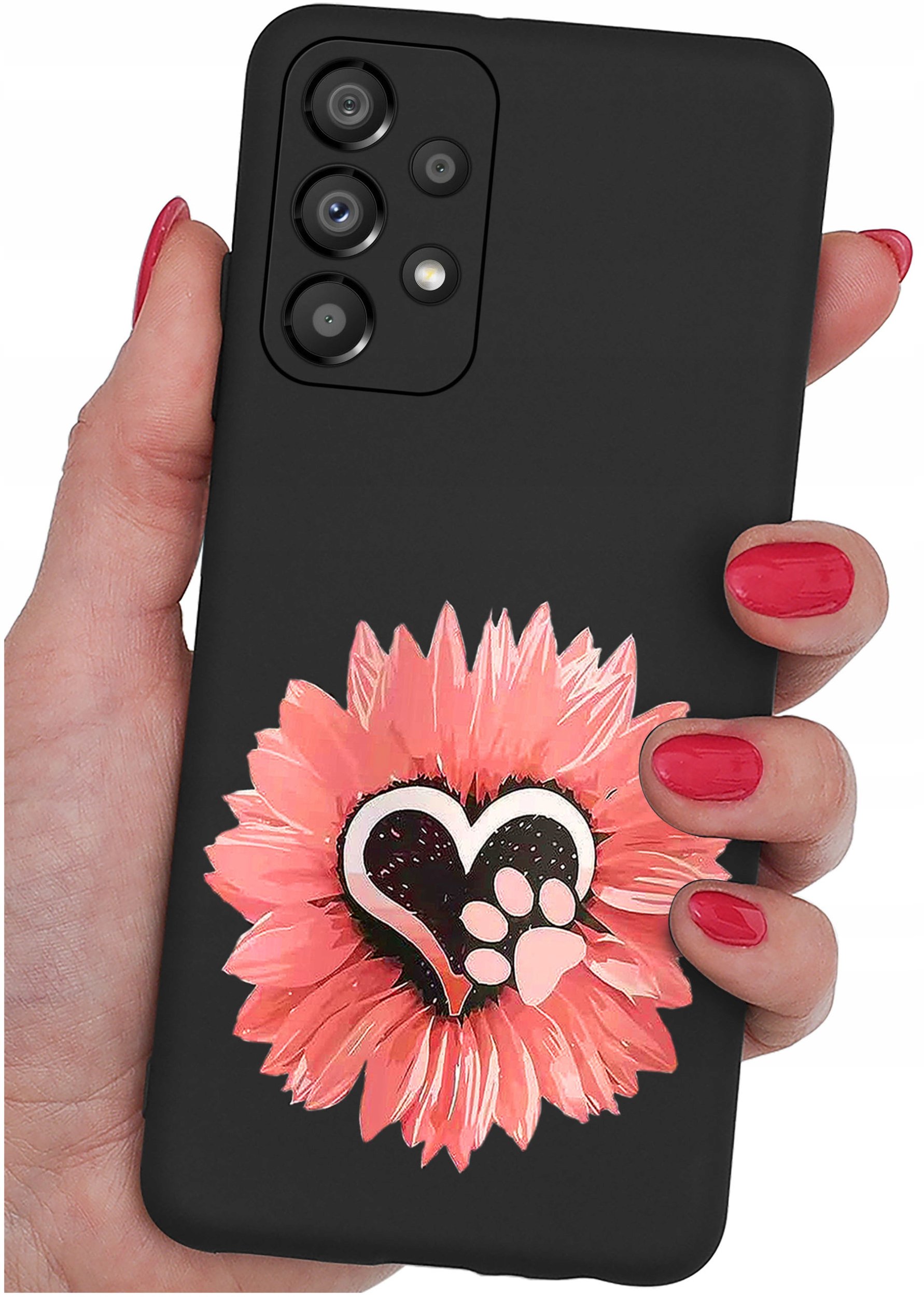 Etui do Samsung Galaxy A33 5G WZORY |SILIKONOWE MATT CASE + SZKŁO 9H