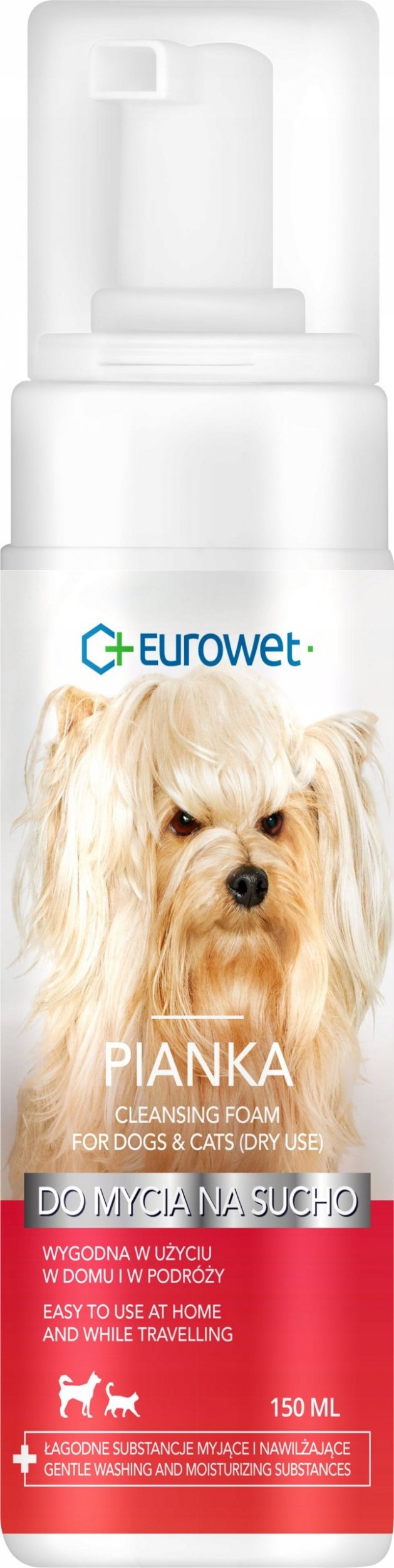 EUROWET Eurowet Szampon do mycia na sucho - pianka 150ml