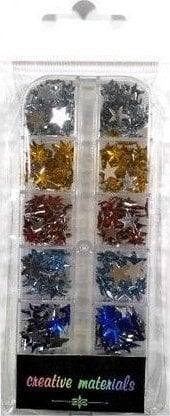 Gwiazdki akrylowe 12 kolorów