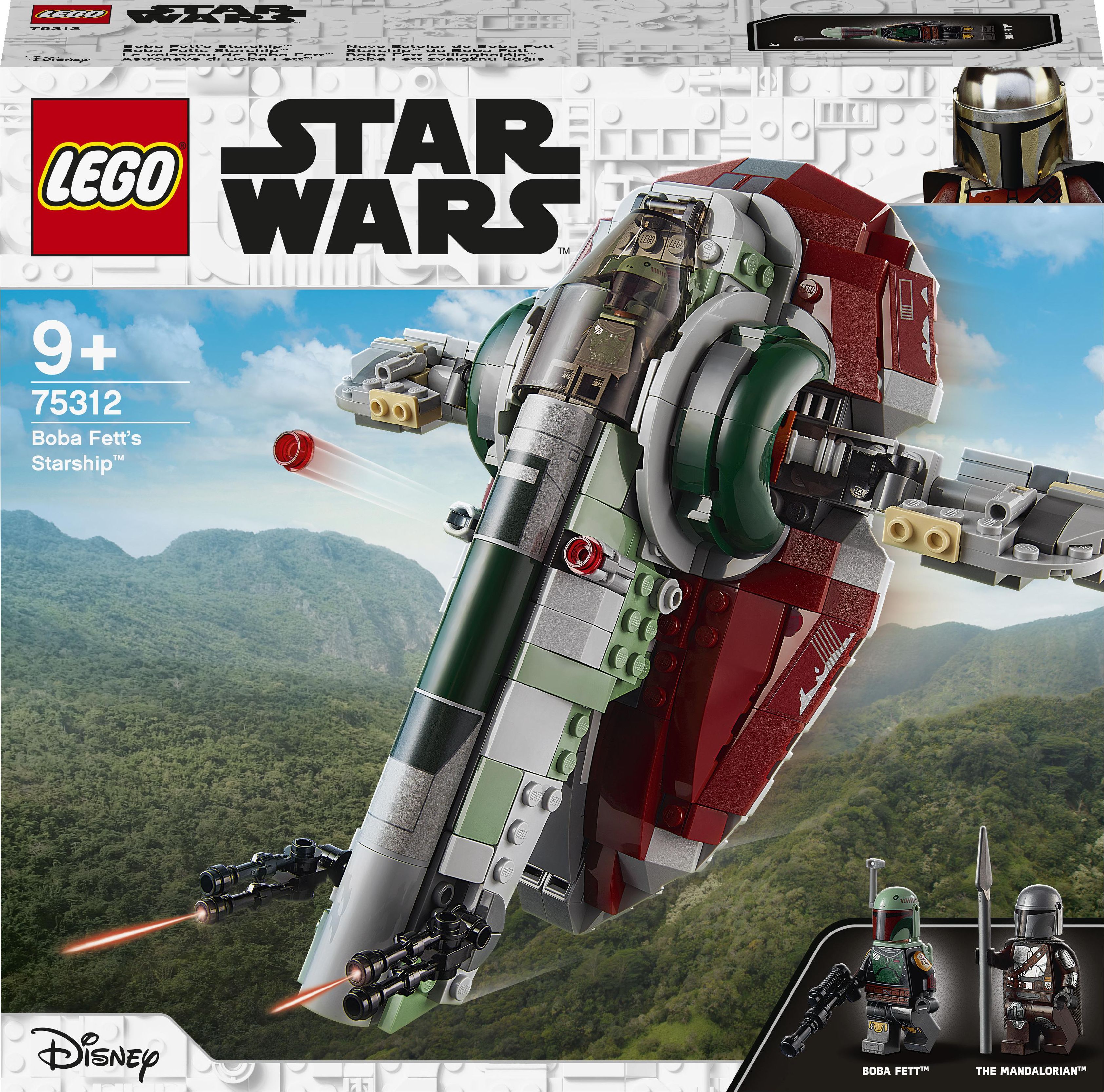 LEGO Star Wars Statek kosmiczny Boby Fetta (75312)