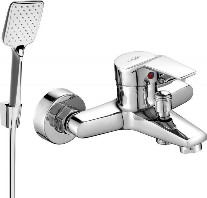 Bateria wannowa Mexen Mexen Caro R62 bateria wannowa z zestawem prysznicowym, chrom - 74663R62-00