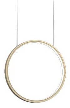 Lampa wisząca Shilo Zwis do kuchni 5316 LED 9W 3000K nad wyspę ring złoty