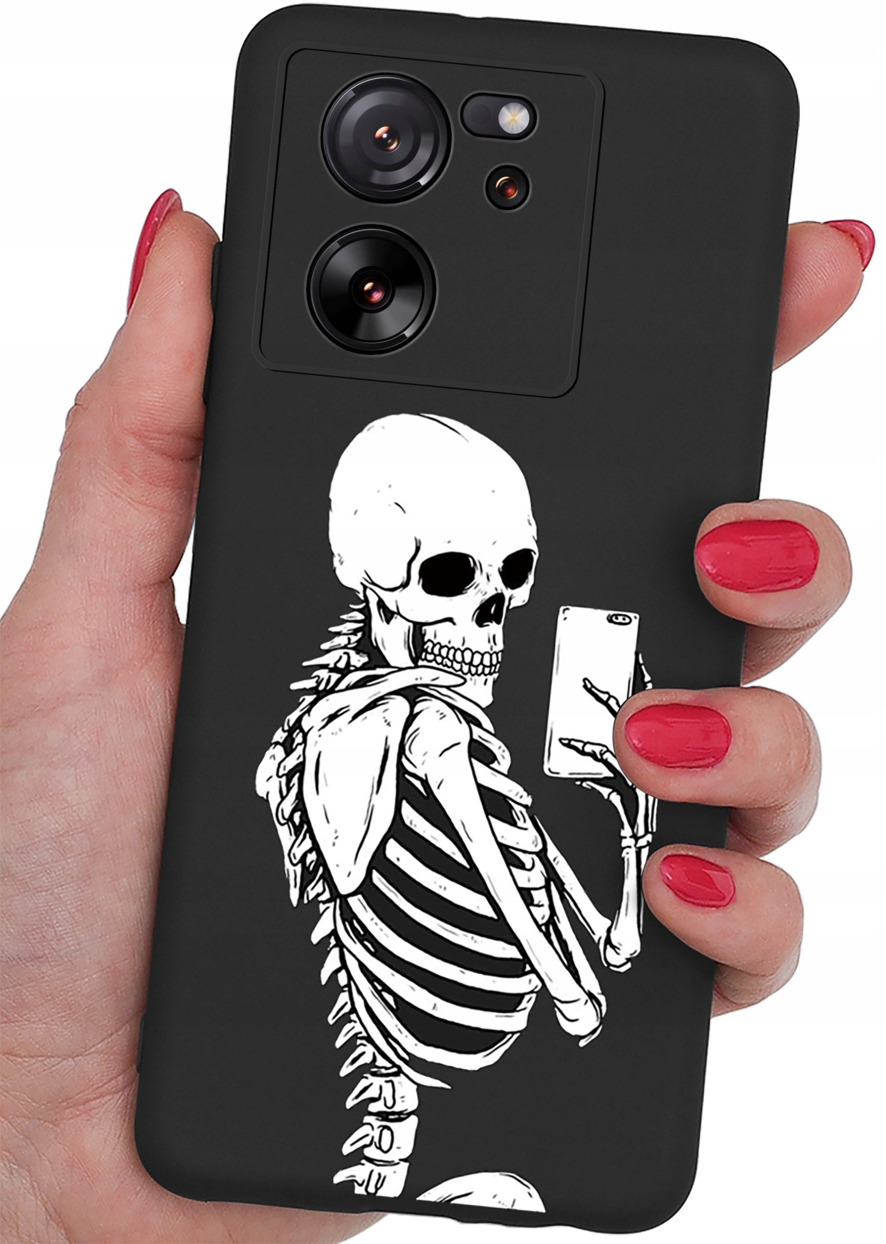 Etui do Xiaomi 13T | 13T Pro CASE WZORY MATT PLECKI + SZKŁO OCHRONNE 9H