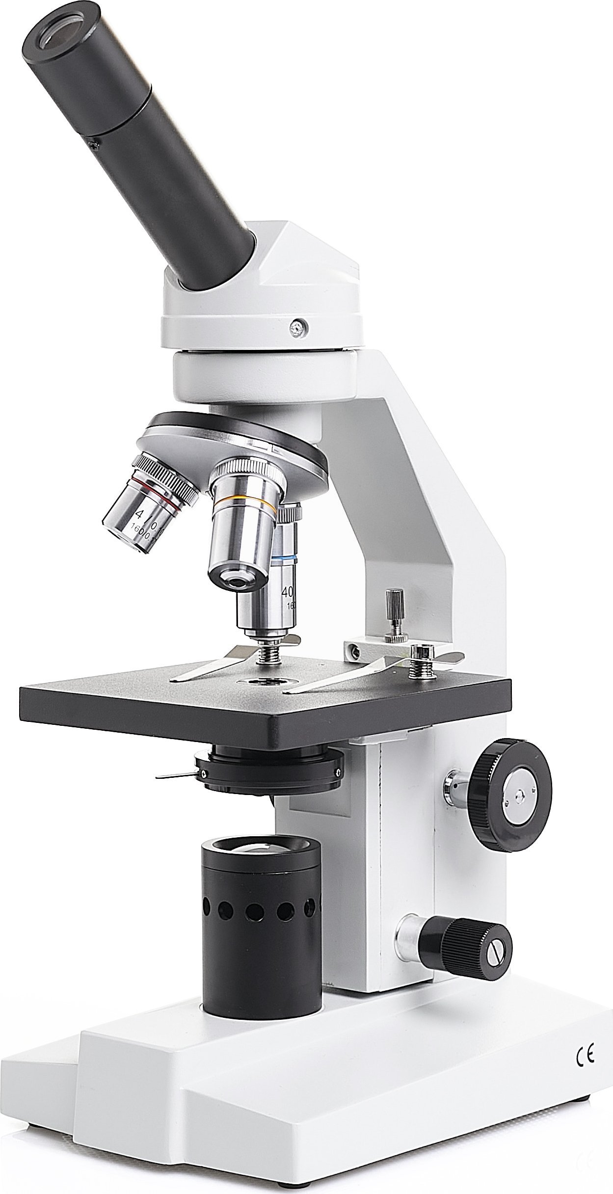 Mikroskop Biologiczny Techrebal 400x Monokularowy 25 Próbek Edukacyjnych
