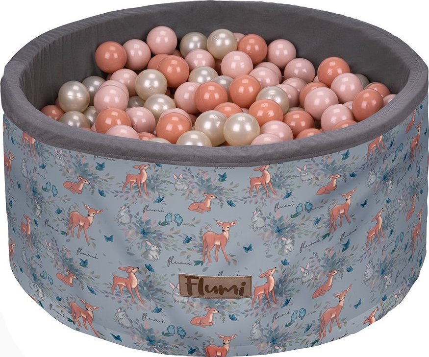 Blomster Suchy basen SARENKI + PIŁKI C.BRZOSKWINIA-J.ZŁOTO-J.BRZOSKWINIA