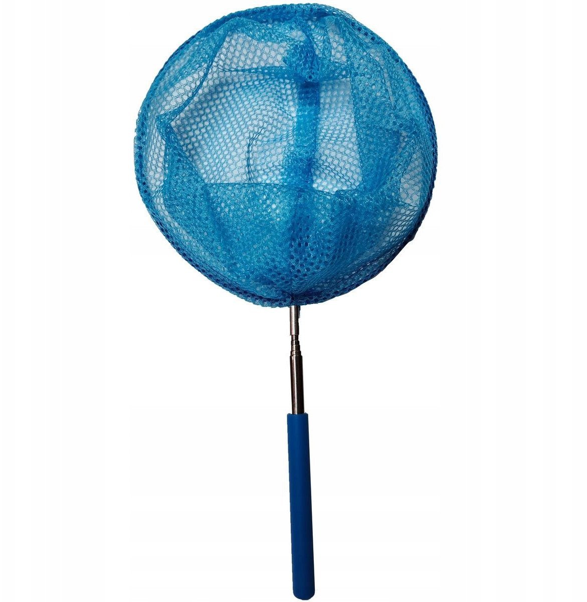 SIATKA NA MOTYLE OWADY SKŁADANA TELESKOPOWA 38,5-86CM NIEBIESKA