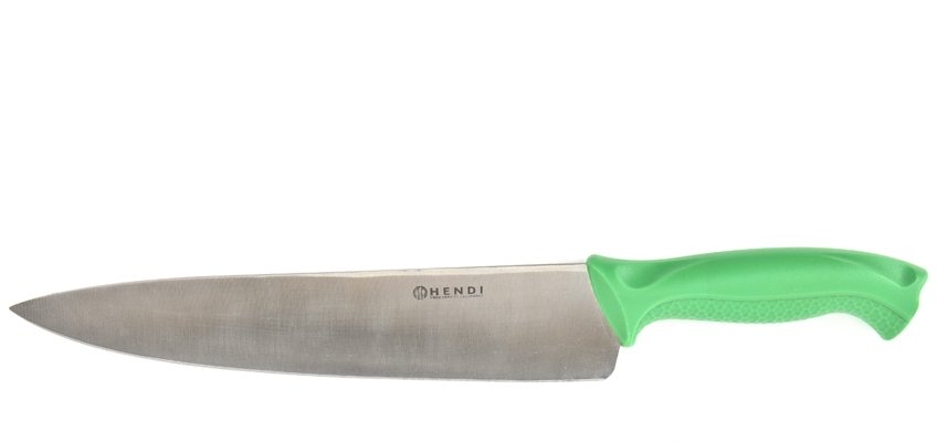 Nóż kuchenny Hendi zielony 38cm