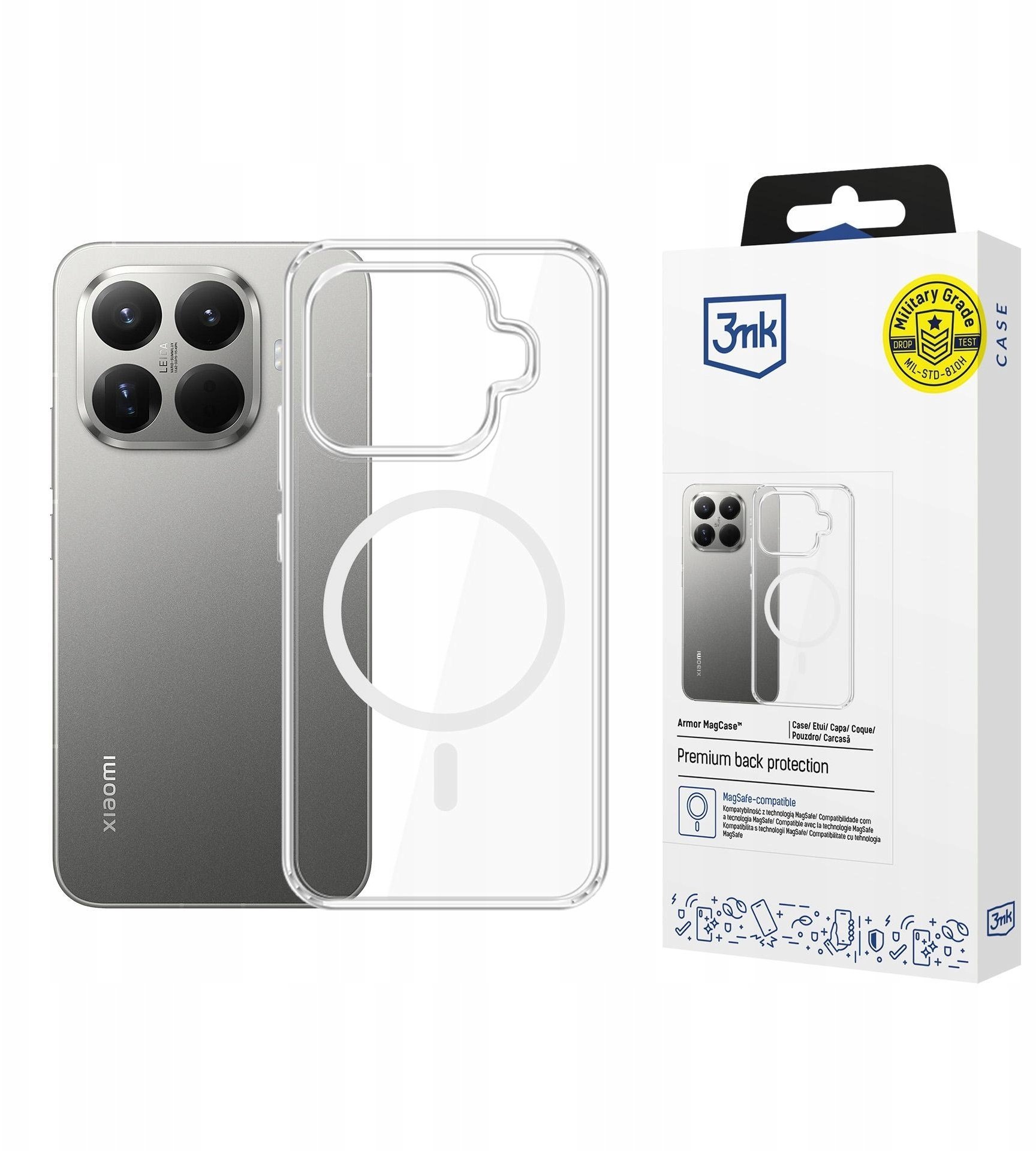 Etui 3MK Armor MagCase do Xiaomi 15T Pro 5G